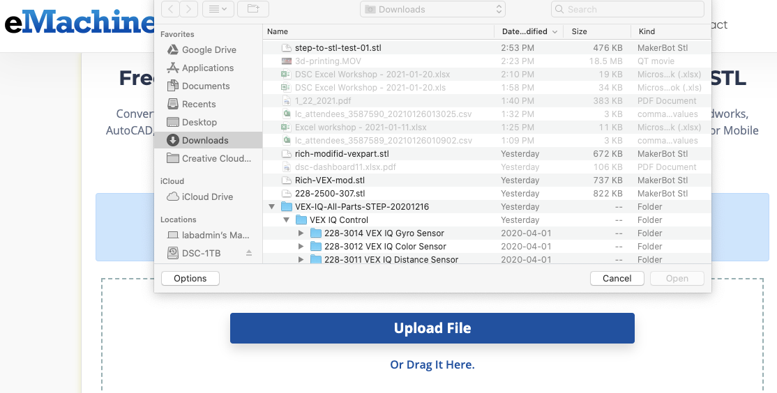 8Importing and Modifying STL in TinkerCad 3D Design & Print with