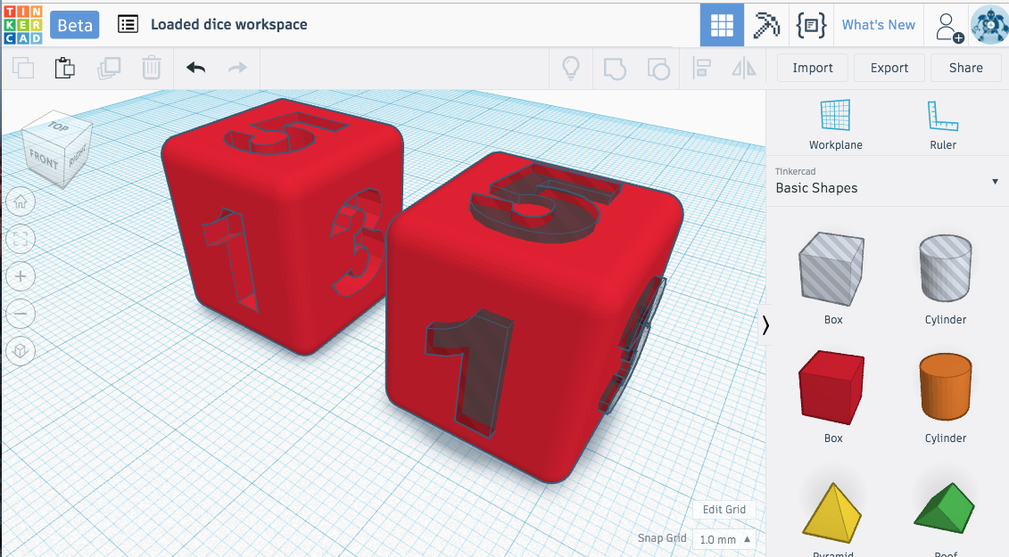 skat Persona værksted Introduction | 3D Design & Print with TinkerCad