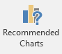 Recommended charts icon.