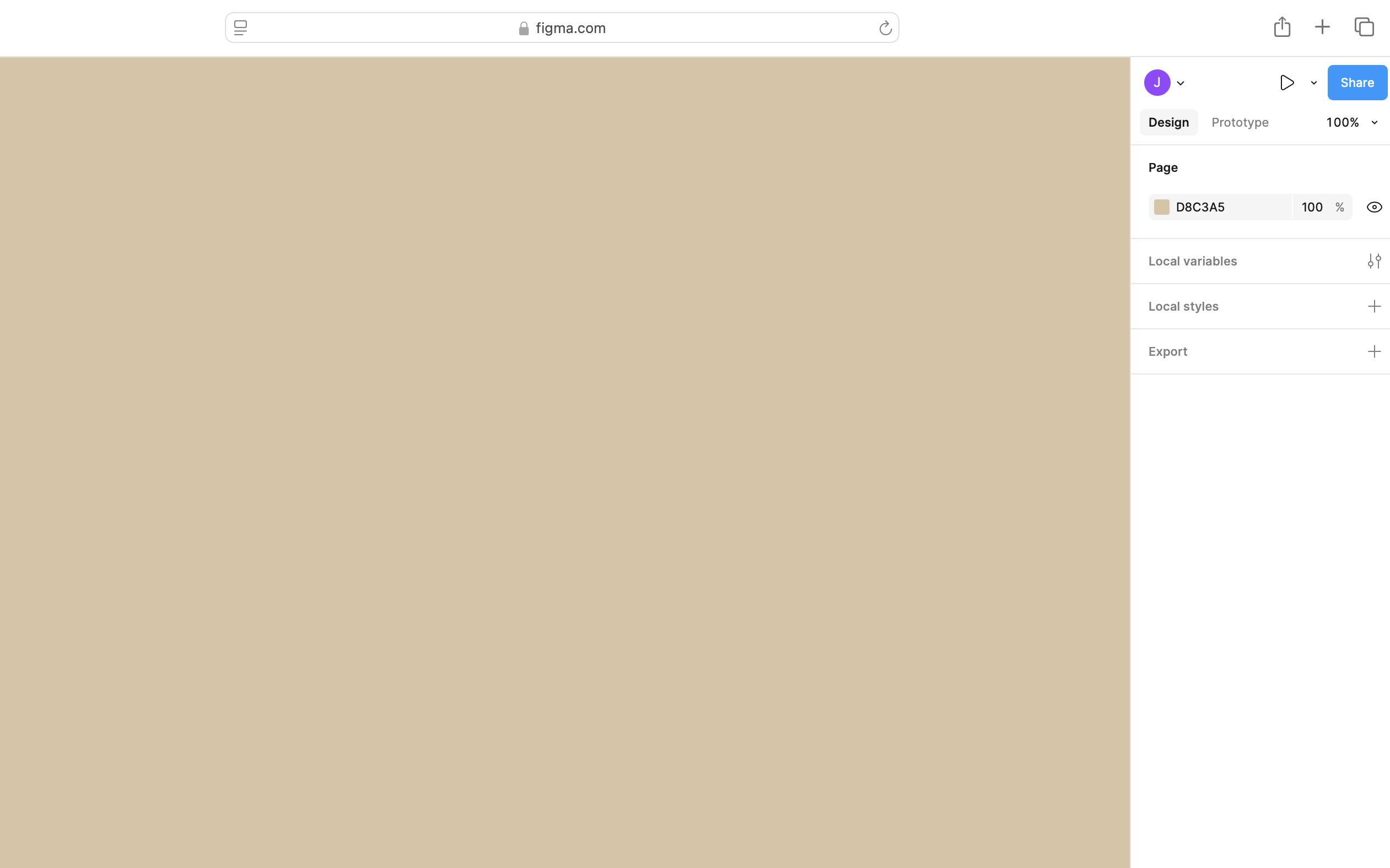 Final Portfolio Page Design