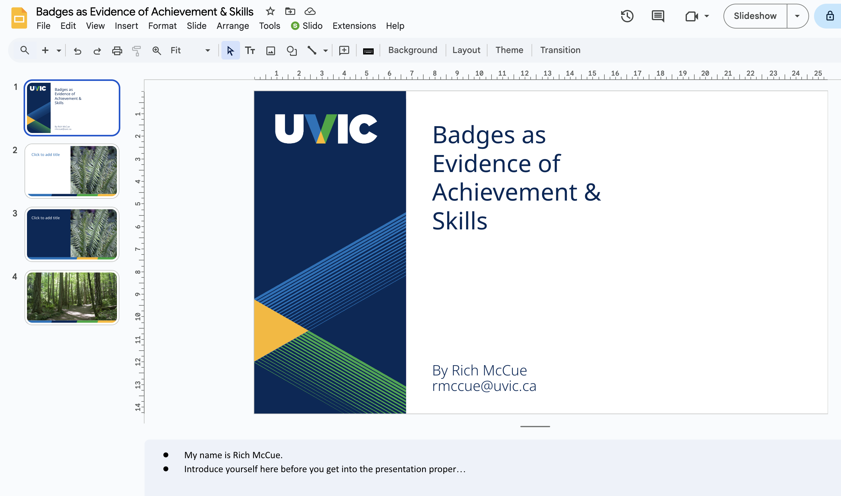 Title slide