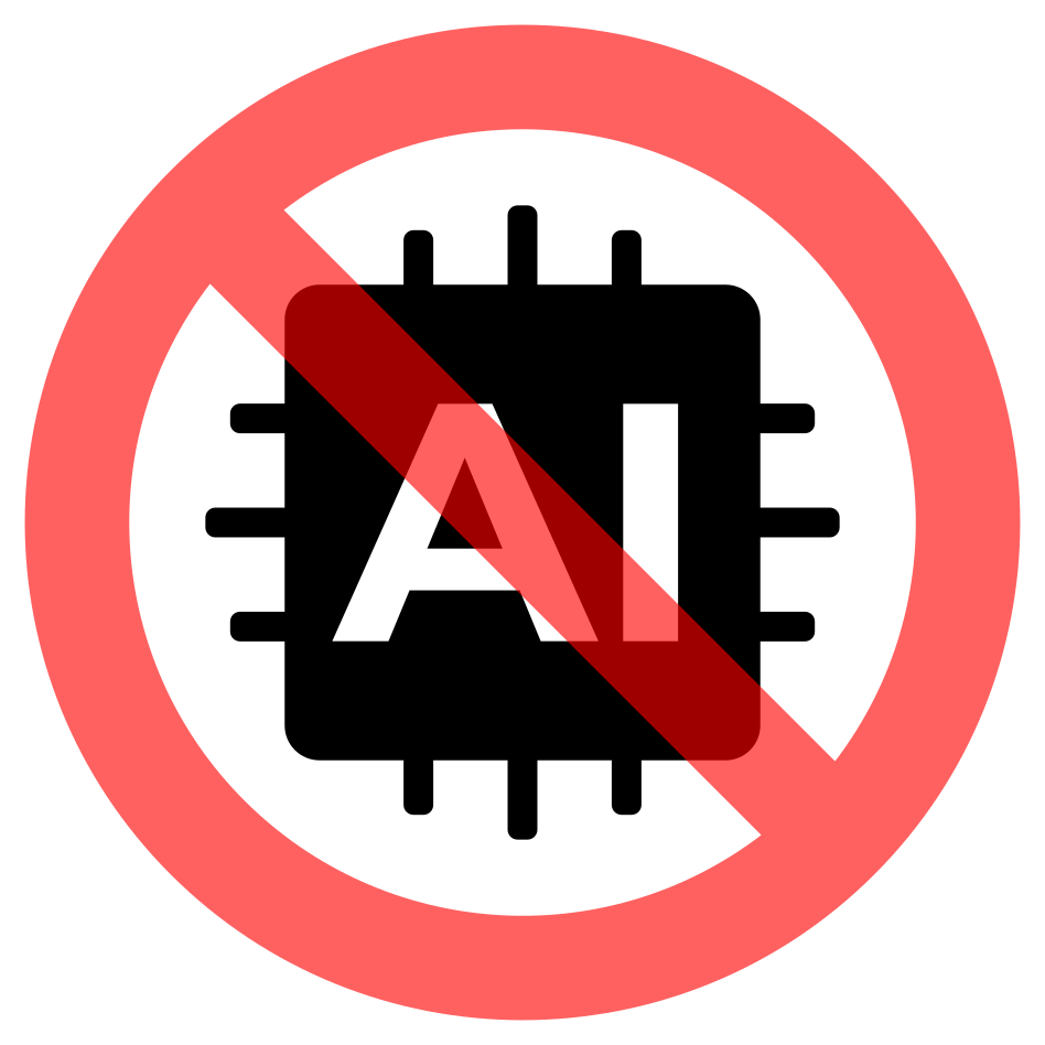 anti AI logo