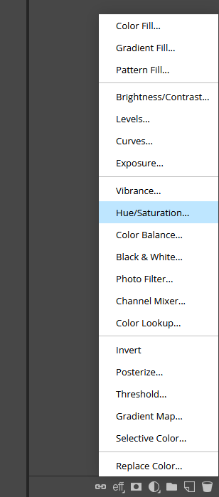 Hue Adjustment Layer