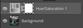 Layer Hue Saturation