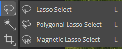 Lasso tool