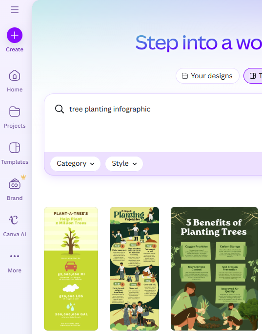 infographics template