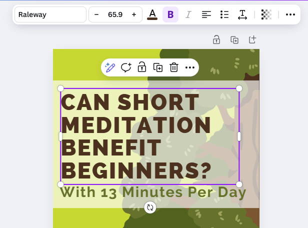 Text Changes