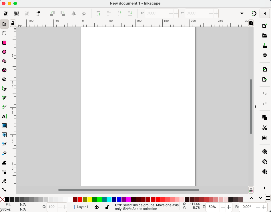 Inkscape interface overview