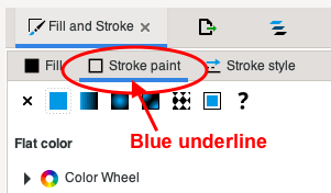 Inkscape review underlined stroke feature tab