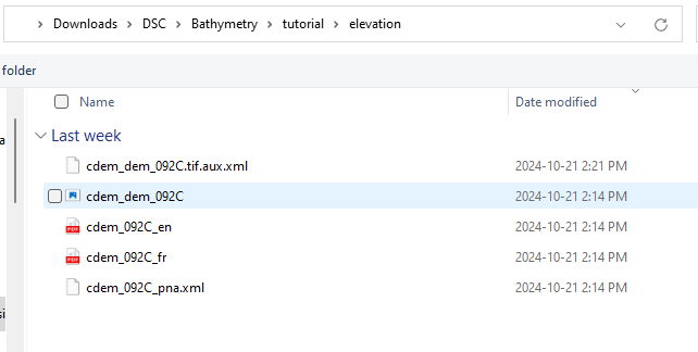 elevaton file