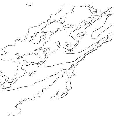 contours selected