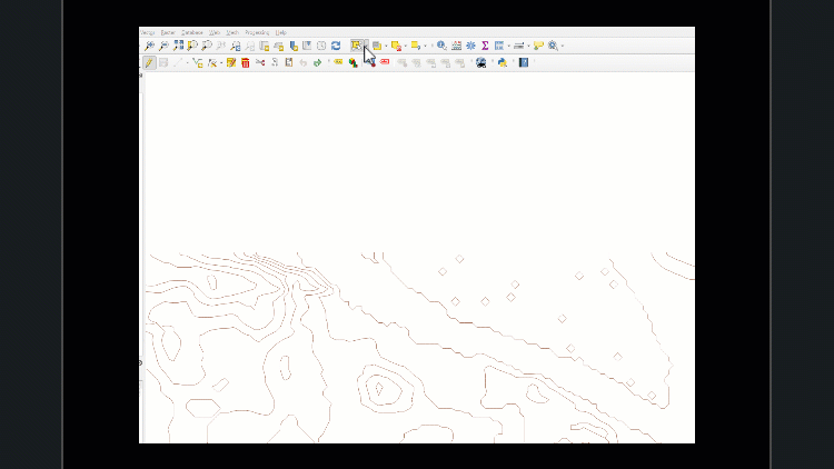 QGIS select by freehand