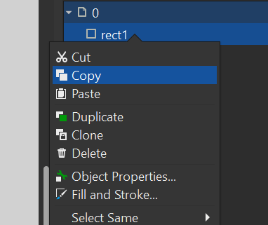 Inkscape copy tool