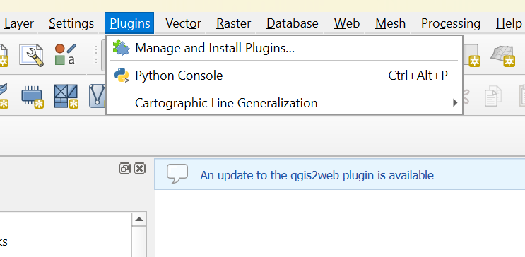 QGIS plugins