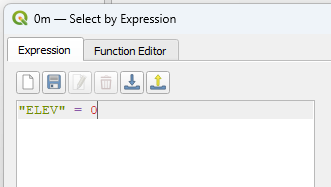 QGIS select features by expression