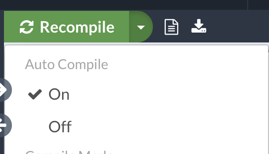 auto compile