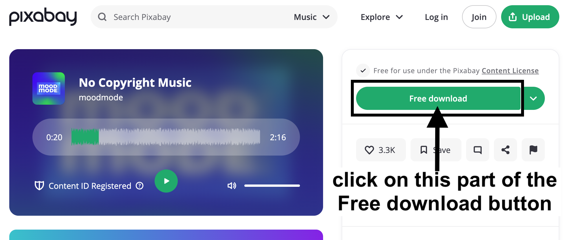 Pixabay download process