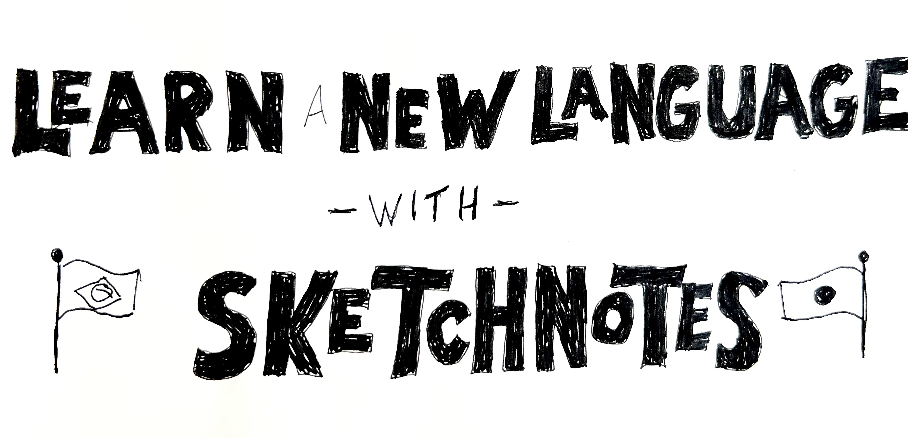Learn a New Language with Sketchnoting
