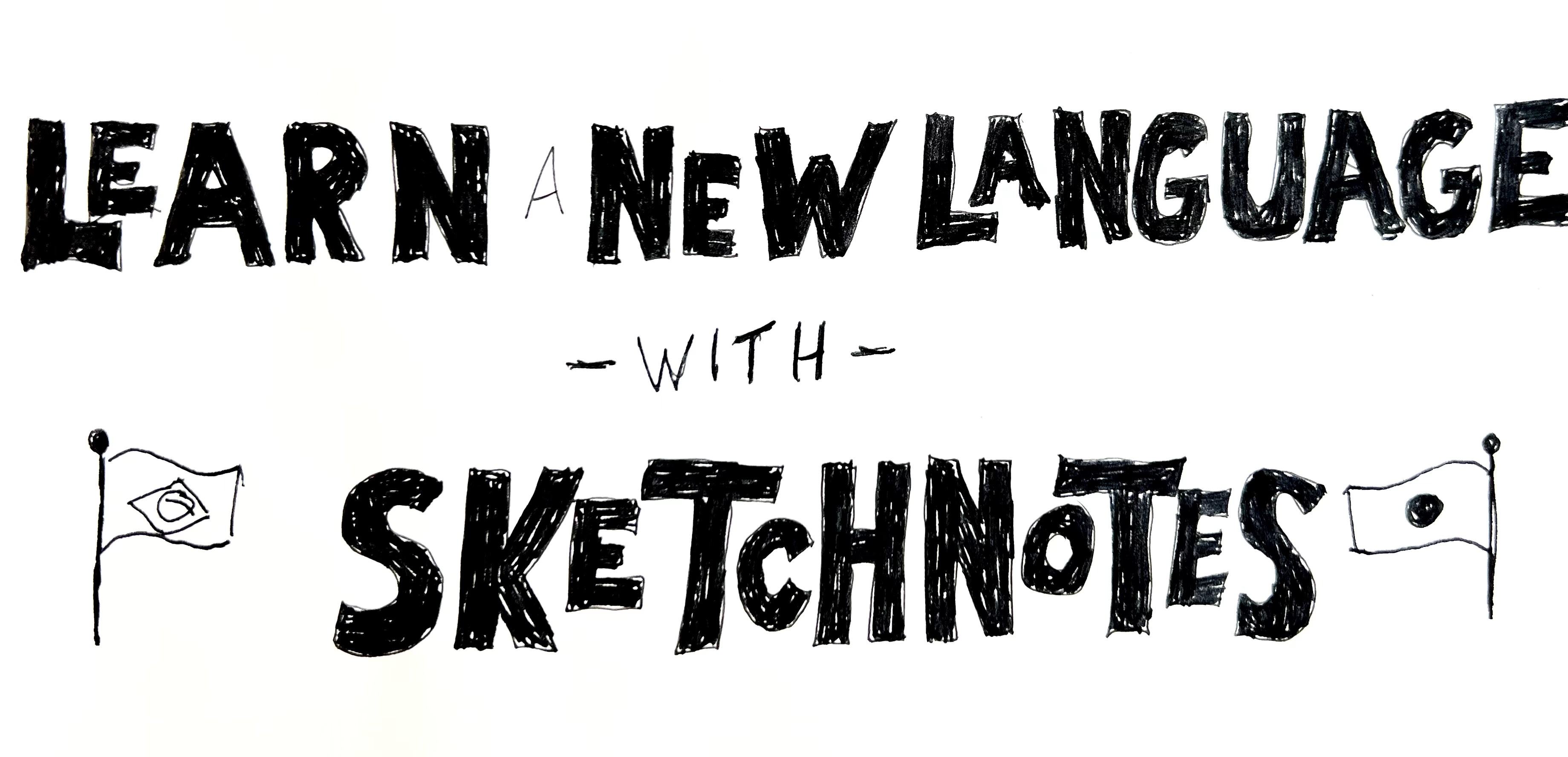 3 Sketchnote To Learn Languages Sketchnoting