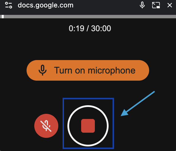 pause button